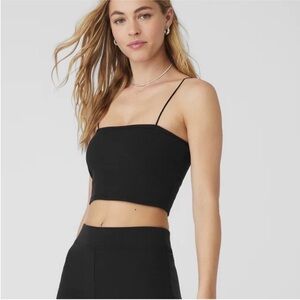 ALO Yoga Black Women's Crop Top